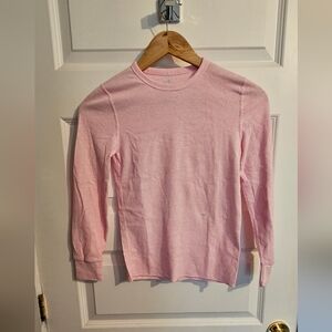 Bundle Of Pink Long Sleeve Ribbed Top And Pants